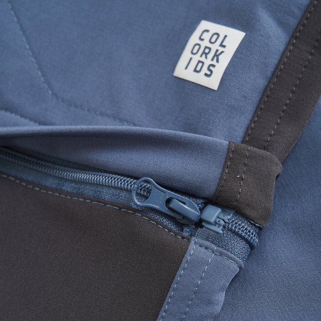 Детские брюки COLOR KIDS, Артикул 741368, синий | 4046762. Ракурс 3