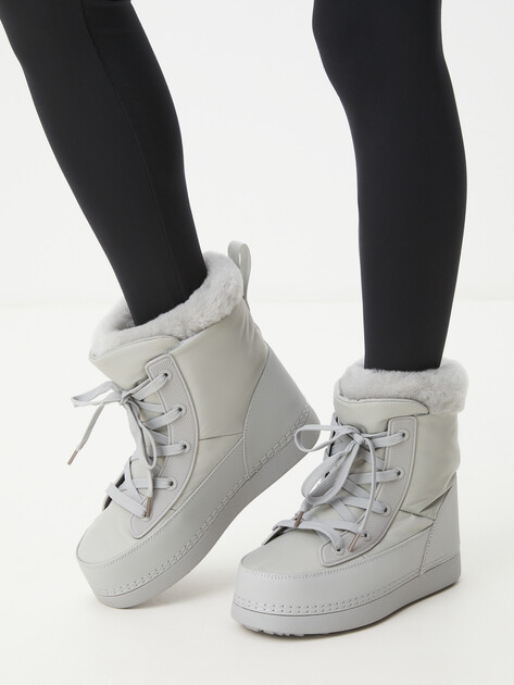 Женские дутики TENDANCE, Артикул AX9737-1, серый | 4049176. Ракурс 2