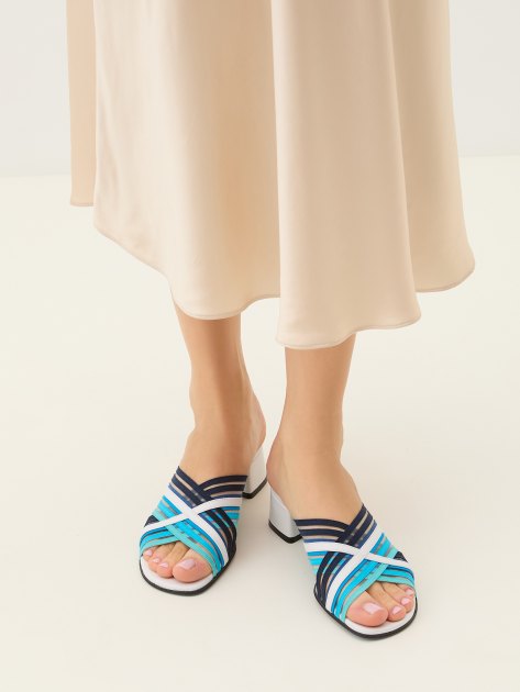 Мюли THIERRY RABOTIN Paji, Артикул 2953FNR, синий | 4050471. Ракурс 2