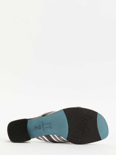 Мюли THIERRY RABOTIN Paji, Артикул 2953FNR, серо-серебристый | 4050472. Ракурс 4