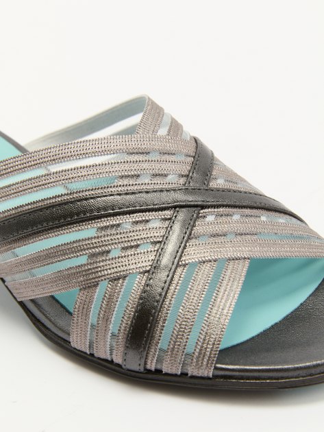 Мюли THIERRY RABOTIN Paji, Артикул 2953FNR, серо-серебристый | 4050472. Ракурс 6