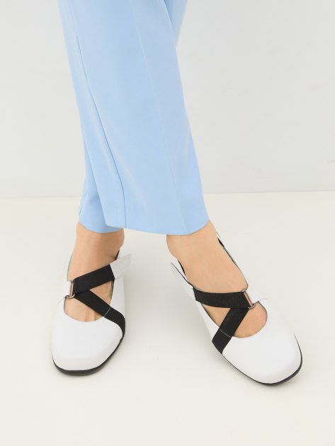 Балетки мэри-джейн THIERRY RABOTIN Koichi, Артикул 4904A, белый | 4050485. Ракурс 2