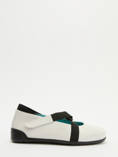Балетки мэри-джейн THIERRY RABOTIN Koichi, Артикул 4904A, белый | 4050485. Ракурс 3