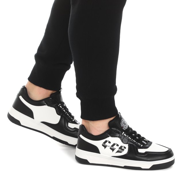 Мужские кеды CAVALLI CLASS, Артикул M8802, черный | 4052690. Ракурс 4