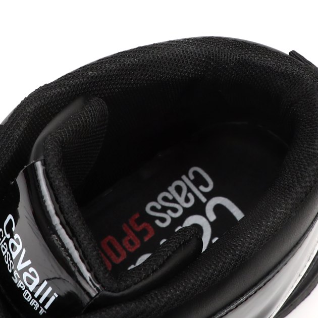 Мужские высокие кеды CAVALLI CLASS, Артикул M8804, черный | 4052696. Ракурс 2