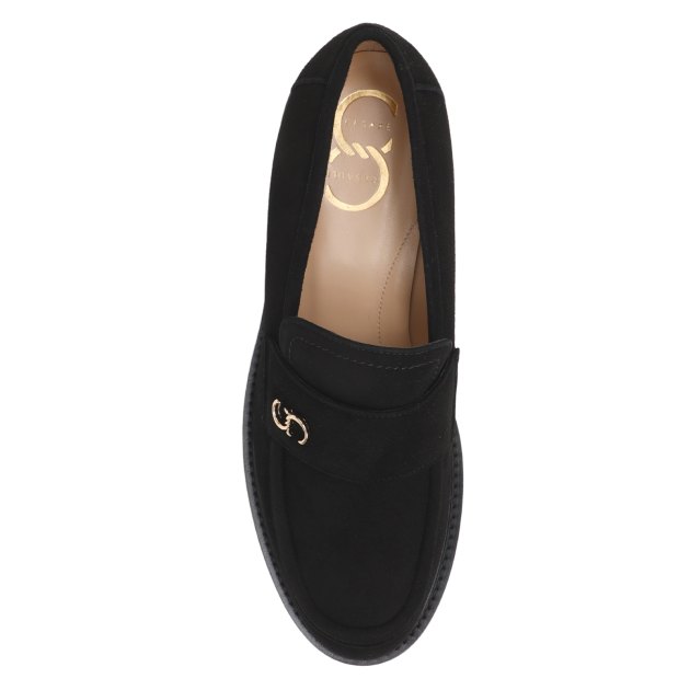 Женские лоферы CESARE CASADEI, Артикул 40602, черный | 4053936. Ракурс 2