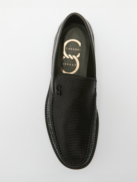 Мужские лоферы CESARE CASADEI, Артикул 42016, черный | 4053988. Ракурс 2