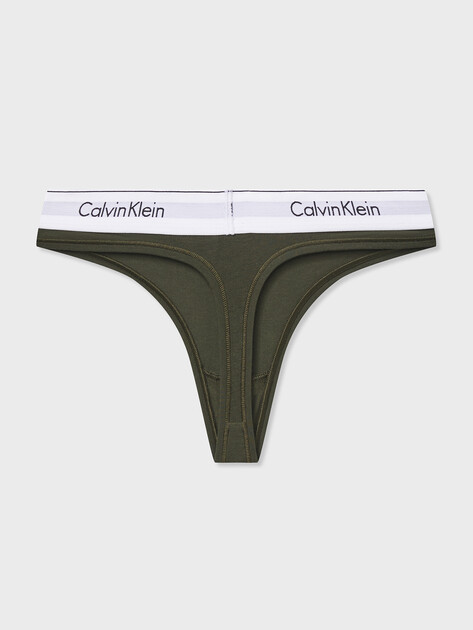 Женские трусы CALVIN KLEIN THONG, Артикул 0000F3786E, темно-зеленый | 4054907. Ракурс 4 Женские трусы CALVIN KLEIN THONG, Артикул 0000F3786E, темно-зеленый | 4054907. Ракурс 4