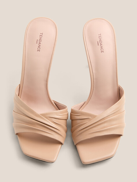 Мюли TENDANCE, Артикул LT8627-29, бежевый | 4055012. Ракурс 5 Мюли TENDANCE, Артикул LT8627-29, бежевый | 4055012. Ракурс 5