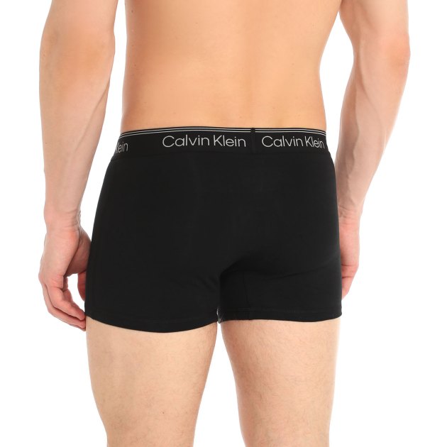 Мужские трусы 2 шт. CALVIN KLEIN, Артикул 000NB3544A, черный | 4055784. Ракурс 2
