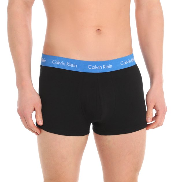 Мужские трусы 3 шт. CALVIN KLEIN, Артикул 0000U2664G, черный | 4055921. Ракурс 3