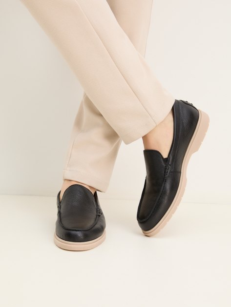 Мужские лоферы TENDANCE, Артикул TT2526A-01, черный | 4056634. Ракурс 2