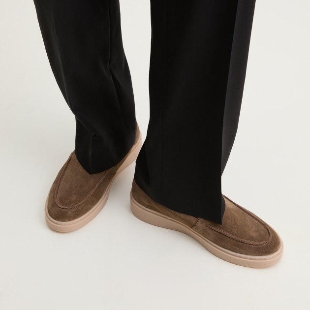 Мужские лоферы TENDANCE, Артикул TT2509A-17, темно-бежевый | 4056657. Ракурс 2