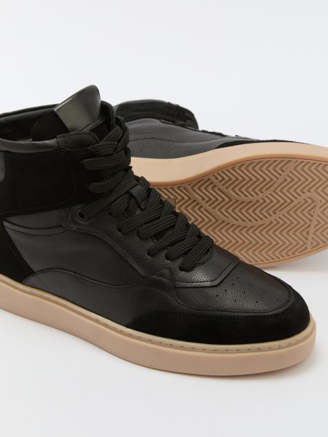 Мужские высокие кеды TENDANCE, Артикул TT6509R-07, черный | 4058982. Ракурс 6 Мужские высокие кеды TENDANCE, Артикул TT6509R-07, черный | 4058982. Ракурс 6