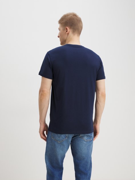 Мужская футболка PEPE JEANS EGGO N, Артикул PM508208, темно-синий | 4059423. Ракурс 4