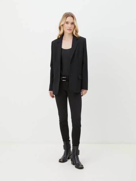 Женские джинсы скинни PEPE JEANS SOHO, Артикул PL204174S98, черный | 4059467. Ракурс 2 Женские джинсы скинни PEPE JEANS SOHO, Артикул PL204174S98, черный | 4059467. Ракурс 2