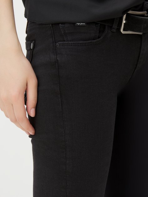 Женские джинсы скинни PEPE JEANS SOHO, Артикул PL204174S98, черный | 4059467. Ракурс 3 Женские джинсы скинни PEPE JEANS SOHO, Артикул PL204174S98, черный | 4059467. Ракурс 3