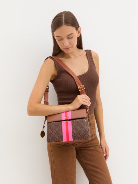 Кросс-боди LIU∙JO, Артикул AXX033, темно-коричневый | 4059730. Ракурс 2