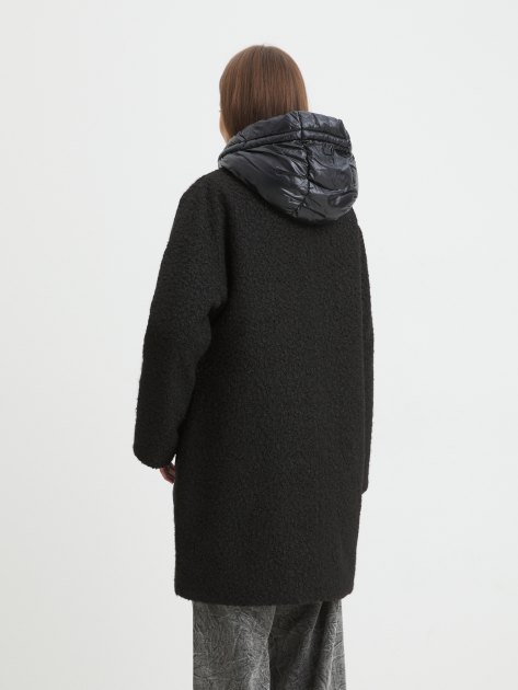 Женская куртка GEOX W CALITHE, Артикул W4615G, черный | 4060642. Ракурс 4
