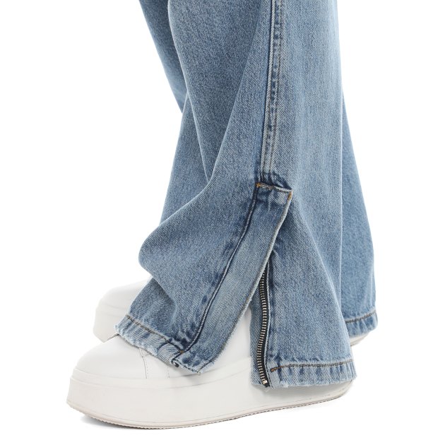 Женские джинсы карго LIU∙JO CARGO ZIP L.W., Артикул UA4088DS059, голубой | 4060807. Ракурс 4