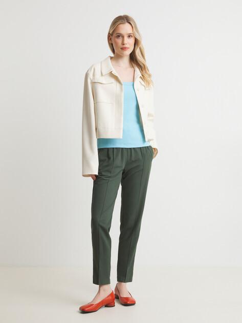 Женская майка CALZETTI KATERINA-2, Артикул KATERINA-2, небесно-голубой | 4061067. Ракурс 2