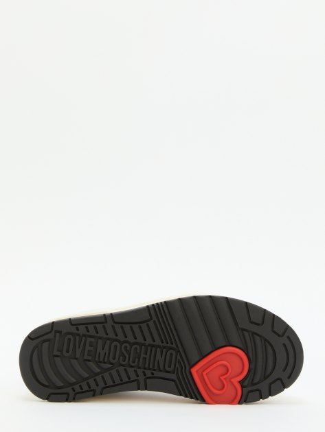 Женские кеды LOVE MOSCHINO MULTILAYER, Артикул JA15096G, белый | 4061162. Ракурс 4