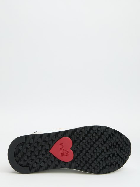 Женские кроссовки LOVE MOSCHINO DAILY RUNNING, Артикул JA15194G, белый | 4061177. Ракурс 4