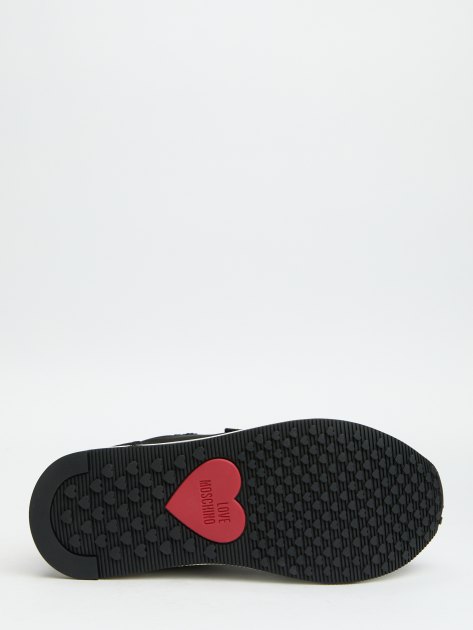 Женские кроссовки LOVE MOSCHINO DAILY RUNNING, Артикул JA15234G, черный | 4061184. Ракурс 4