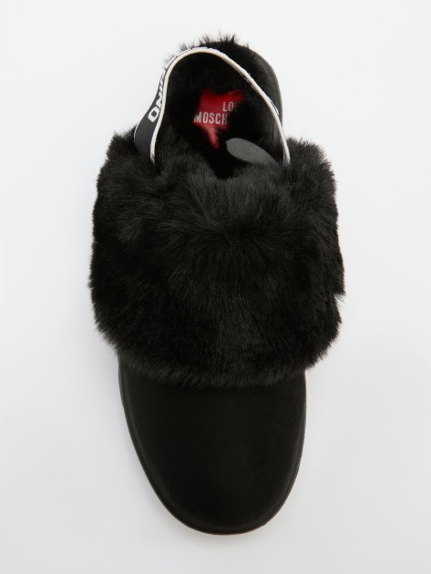 Женские сандалии LOVE MOSCHINO WINTER BOOT, Артикул JA10513H, черный | 4061221. Ракурс 5