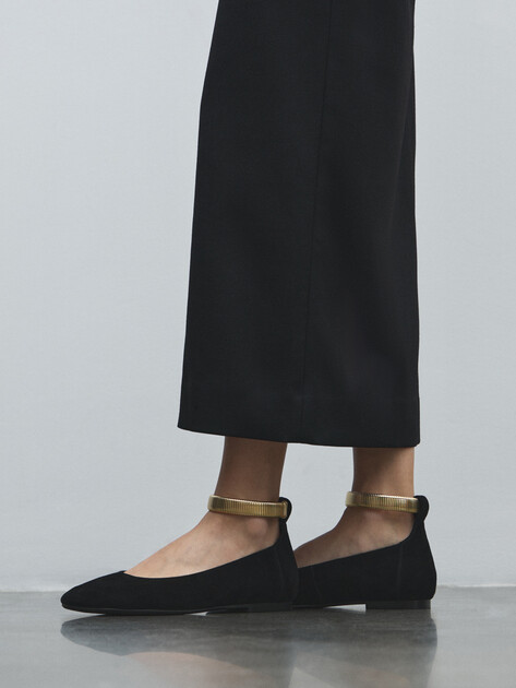 Балетки TENDANCE, Артикул LT539P-10, черный | 4061974. Ракурс 4