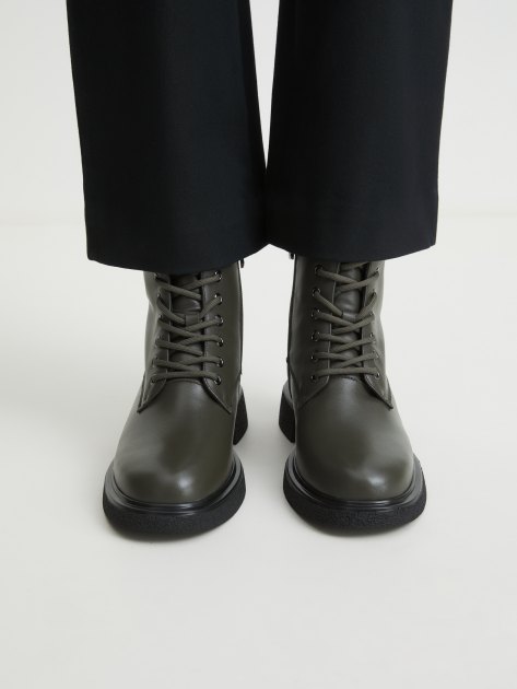 Женские ботинки TENDANCE, Артикул TW-A24-69, темно-зеленый | 4063110. Ракурс 2