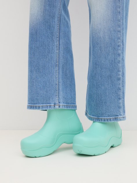 Женские резиновые ботинки TENDANCE, Артикул HVZ-19S2308153, мятный | 4063840. Ракурс 2