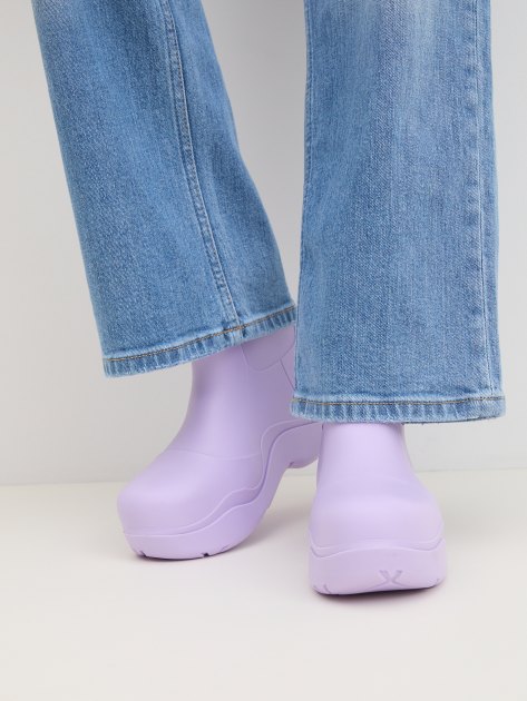 Женские резиновые ботинки TENDANCE, Артикул HVZ-19S2308153, фиолетовый | 4063845. Ракурс 2