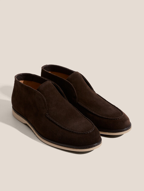 Мужские высокие лоферы TENDANCE, Артикул TD-M20X-31, темно-коричневый | 4063959. Ракурс 3