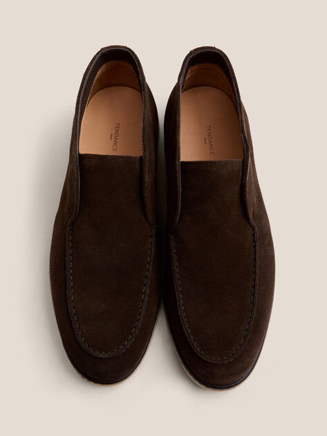 Мужские высокие лоферы TENDANCE, Артикул TD-M20X-31, темно-коричневый | 4063959. Ракурс 5