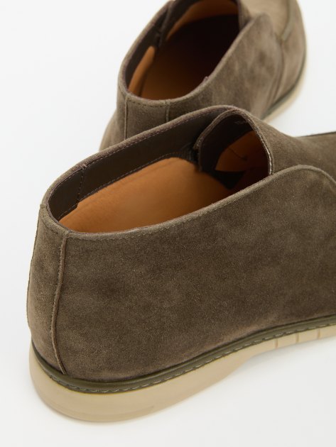 Мужские высокие лоферы TENDANCE, Артикул TD-M20X-31, серо-коричневый | 4063960. Ракурс 6