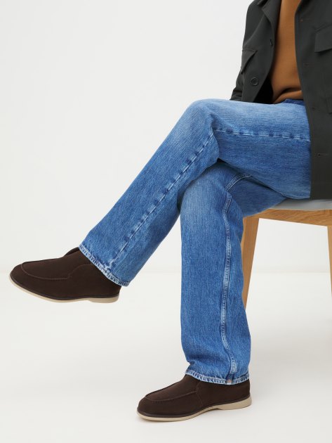 Мужские высокие лоферы TENDANCE, Артикул TD-M20X-31, темно-коричневый | 4063999. Ракурс 2