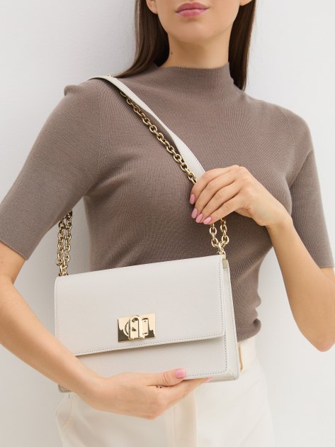 Кросс-боди FURLA, Артикул FURLA 1927 S CROSSBODY 24, бледно-серый | 4064194. Ракурс 2