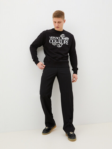 Мужские брюки MM6 MAISON MARGIELA PANTS, Артикул SH2KA0006, черный | 4064636. Ракурс 5