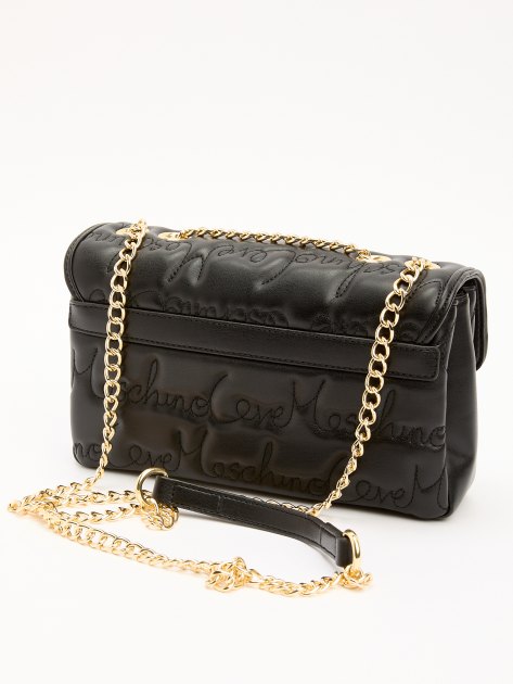 Кросс-боди LOVE MOSCHINO LOVESONG, Артикул JC4125PP FW24, черный | 4064991. Ракурс 5 Кросс-боди LOVE MOSCHINO LOVESONG, Артикул JC4125PP FW24, черный | 4064991. Ракурс 5