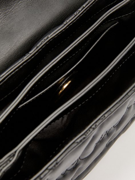 Кросс-боди LOVE MOSCHINO LOVESONG, Артикул JC4125PP FW24, черный | 4064991. Ракурс 6 Кросс-боди LOVE MOSCHINO LOVESONG, Артикул JC4125PP FW24, черный | 4064991. Ракурс 6