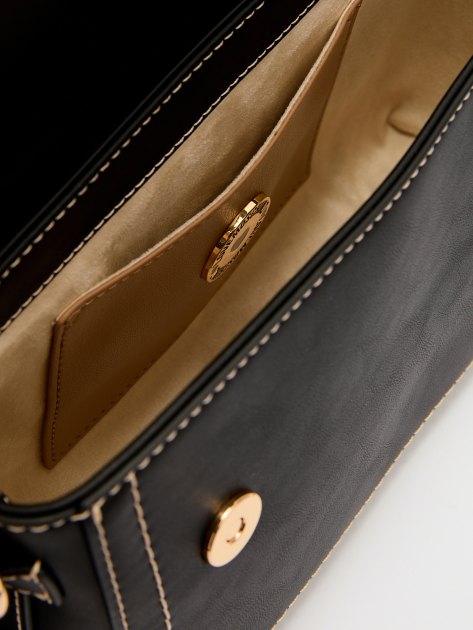 Женская сумка  LOVE MOSCHINO LOGO EYELETS, Артикул JC4050PP, черный | 4065025. Ракурс 6