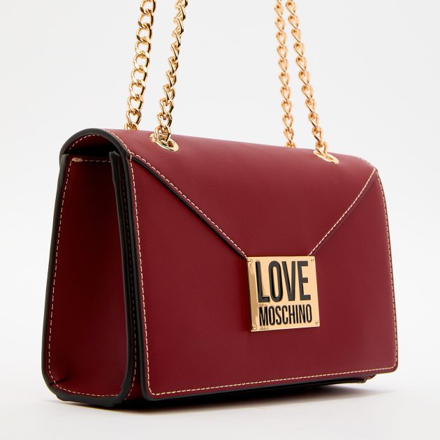 Кросс-боди LOVE MOSCHINO SMART DAILY BAG, Артикул JC4073PP, вишневый | 4065038. Ракурс 3 Кросс-боди LOVE MOSCHINO SMART DAILY BAG, Артикул JC4073PP, вишневый | 4065038. Ракурс 3