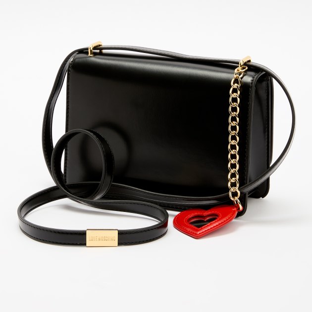 Кросс-боди LOVE MOSCHINO MADE WITH LOVE, Артикул JC4139PP FW24, черный | 4065052. Ракурс 5 Кросс-боди LOVE MOSCHINO MADE WITH LOVE, Артикул JC4139PP FW24, черный | 4065052. Ракурс 5