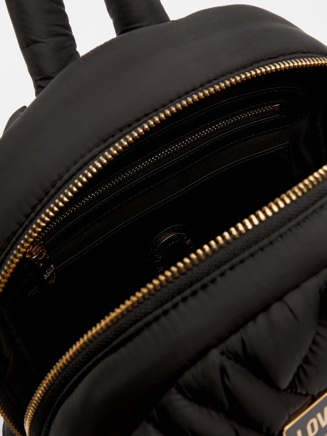 Женский рюкзак LOVE MOSCHINO PUFF, Артикул JC4163PP, черный | 4065085. Ракурс 6
