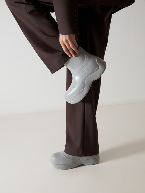 Женские резиновые ботинки TENDANCE, Артикул TP-5458-01, серый | 4065392. Ракурс 7