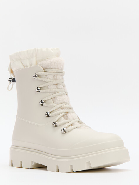 Женские резиновые ботинки TENDANCE, Артикул TP-5850-01, молочно-белый | 4065405. Ракурс 3