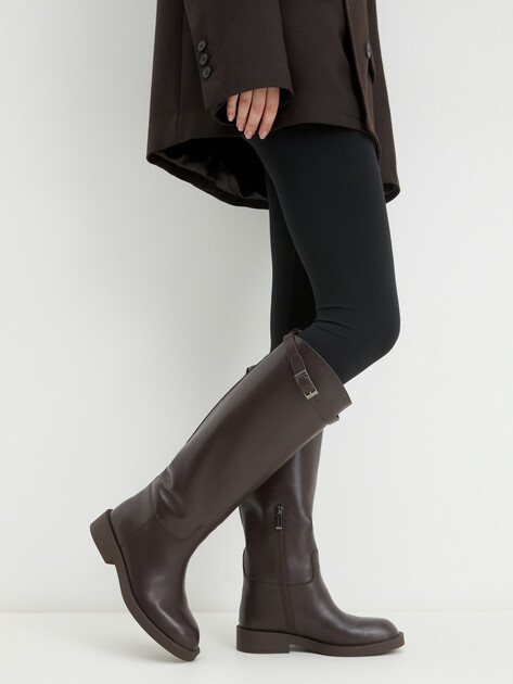 Женские сапоги TENDANCE, Артикул LT2569-1703, темно-коричневый | 4065587. Ракурс 2