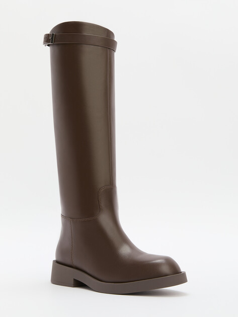 Женские сапоги TENDANCE, Артикул LT2569-1703, серо-коричневый | 4065597. Ракурс 3