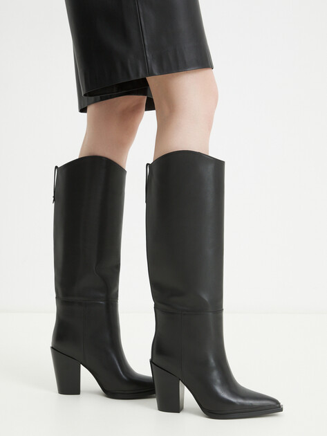 Высокие казаки TENDANCE, Артикул LT679K-1591, черный | 4065614. Ракурс 2